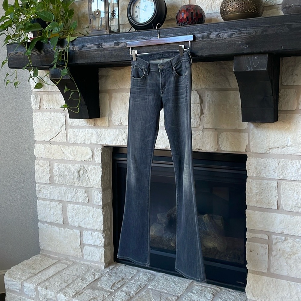 Citizens of Humanity Dark Gray Jeans - Stretch Denim